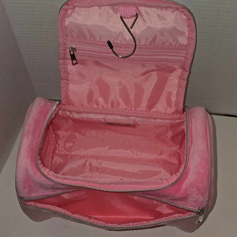 Juicy Couture Pink Travel Cosmetic Bag